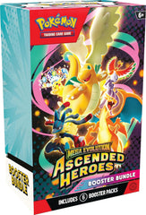 Pokémon TCG Mega Evolution—Ascended Heroes Booster Bundle 6 Packs trendygifthk