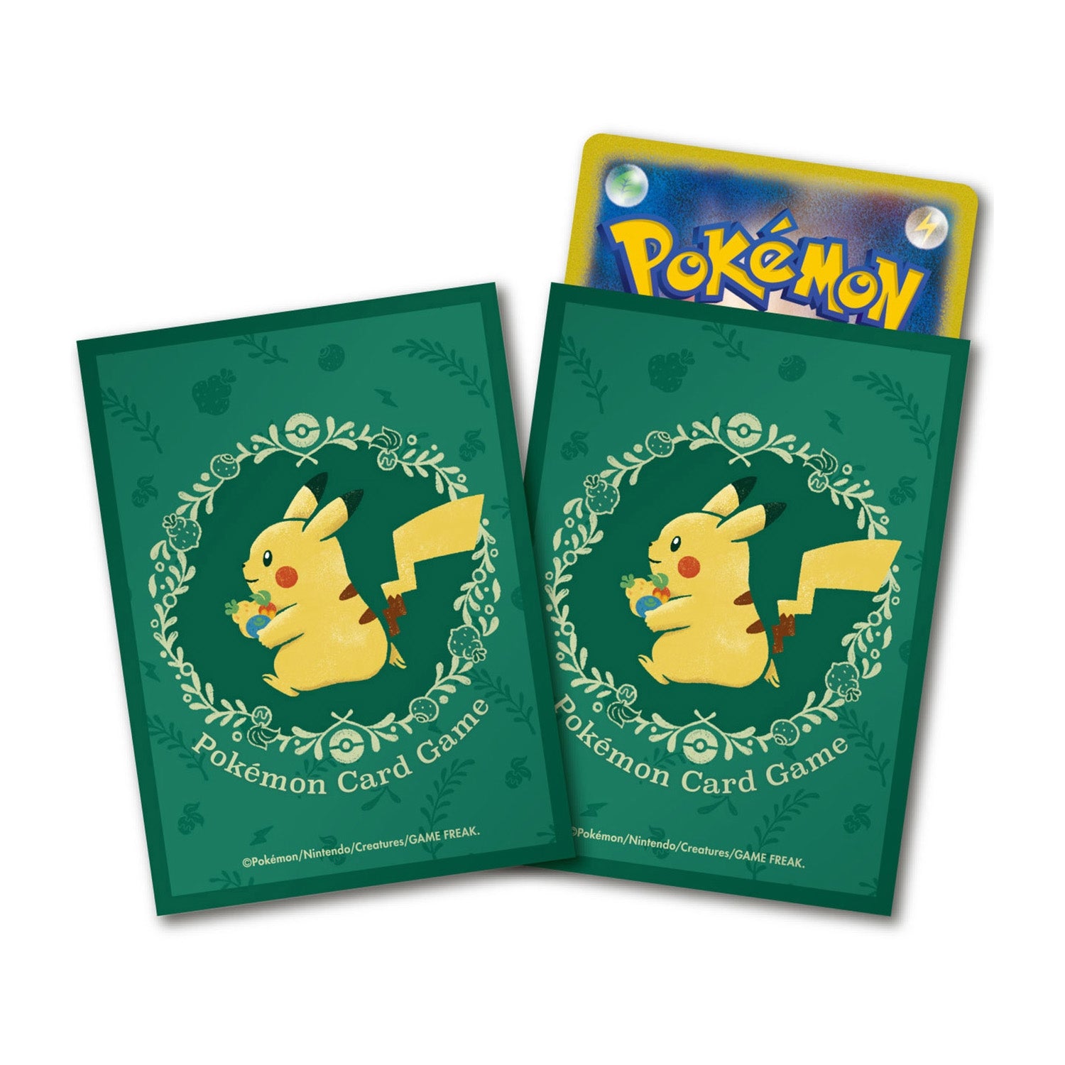 Pokmon Pikachu & Berries Deck Sleeves - 64 Pack Trendygiftshop Pokmon Pikachu & Berries Deck Sleeves - 64 Pack Trendygiftshop