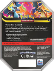 Pokemon TCG Mega Charizard Tin