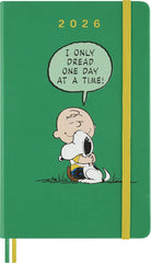Moleskine Limited Edition Peanuts 'Charlie & Snoopy' 2026 Daily Planner - Large Hard Cover trendygifthk