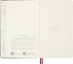 "Moleskine Limited Edition Peanuts 'Snoopy' Notebook, Hard Cover, Large 13 x 21 CM , Ruled, Black, 176 pages trendygifthk