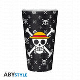 ONE PIECE Large Glass - Luffy Design | 400ml High-Quality Glass trendygifthk