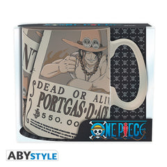 ONE PIECE - Mug - 460ml - Wanted Ace trendygifthk
