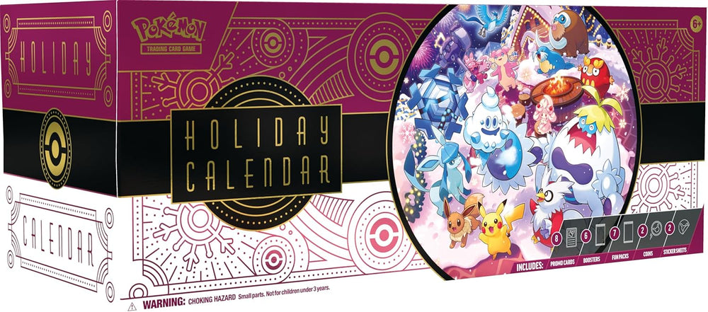 Pokémon TCG Holiday Calendar 2025 trendygifthk