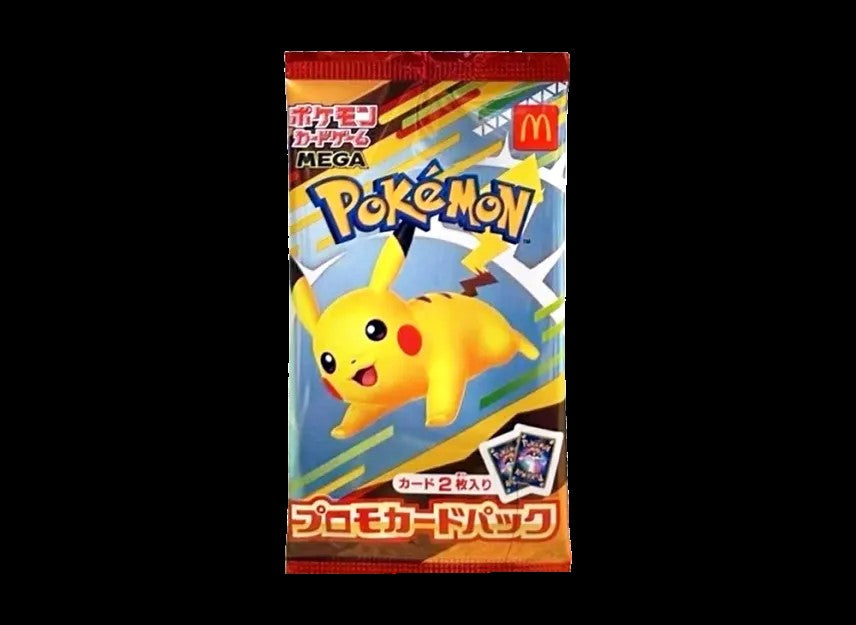 Pokémon TCG MEGA McDonald's Happy Set 2025 Promo Pack trendygifthk