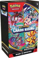 Pokémon TCG Mega Evolution Chaos Rising Booster Bundle trendygifthk