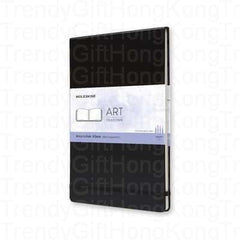 Moleskine ART WATERCOLOR ALBUM 200 GSM A4 BLACK 30x21cm trendygifthk