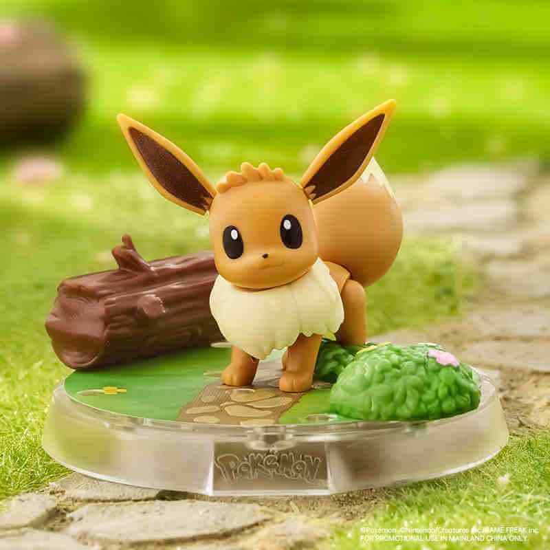 Pre-order Pokemon Blokees DIY Building Block Action Figure Pikachu, Eevee, Sprigatito, Charmander, Psyduck set of six trendygifthk