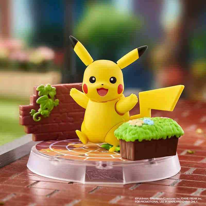 Pre-order Pokemon Blokees DIY Building Block Action Figure Pikachu, Eevee, Sprigatito, Charmander, Psyduck set of six trendygifthk