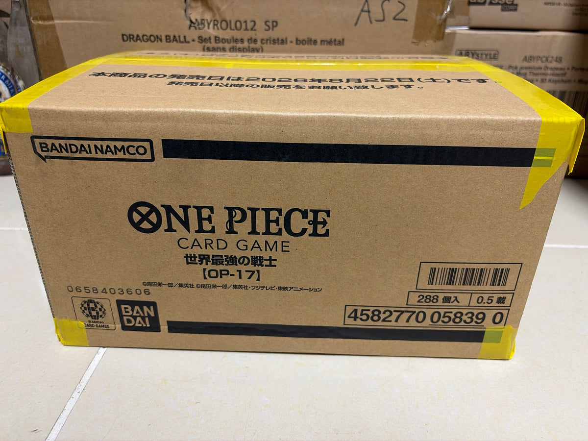 One Piece TCG Card OP-17: World's Strongest Warrior