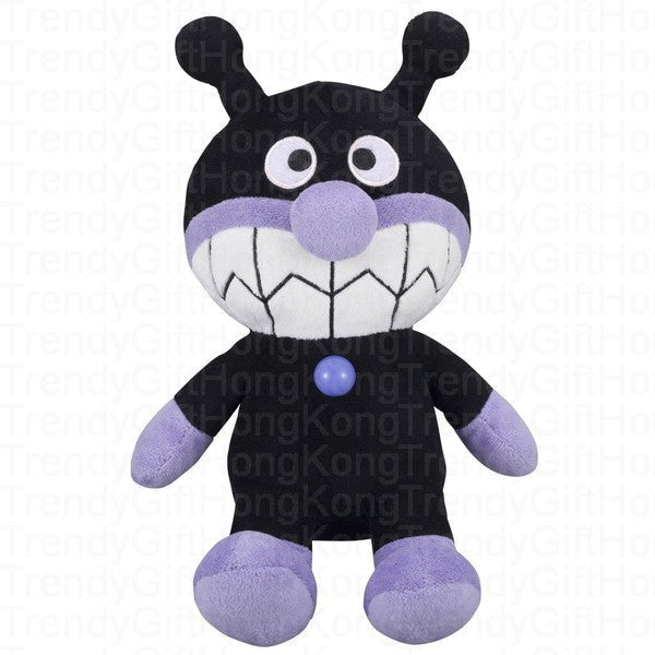 28cm Baikinman Plush Doll - Bacterium Boy Toy, Cute and Delightful, Made in Japan trendygifthk
