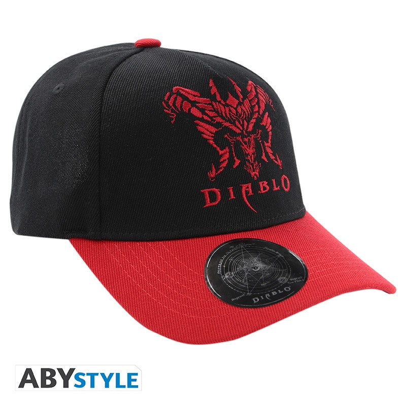 Diablo Black Cap - High-Quality Embroidered Polyester trendygifthk