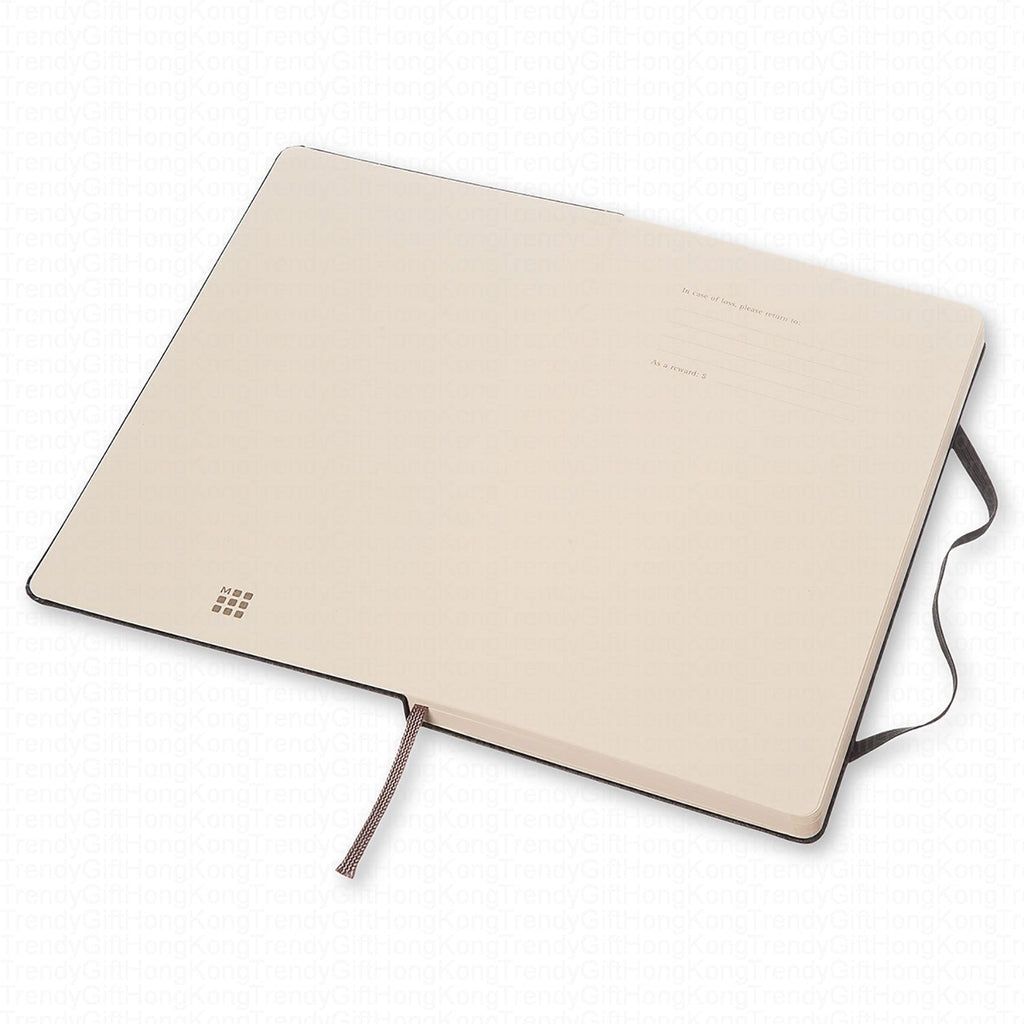 Moleskine Classic Notebook - Large Hardcover - 13 x 21 CM trendygifthk