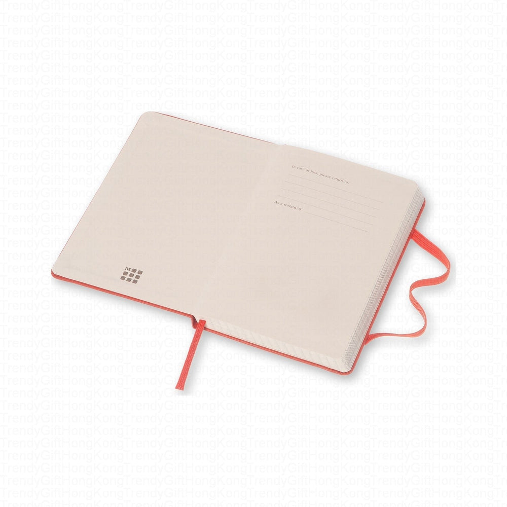 Moleskine Classic Pocket Notebook - Hard Cover 9 x 14 CM trendygifthk