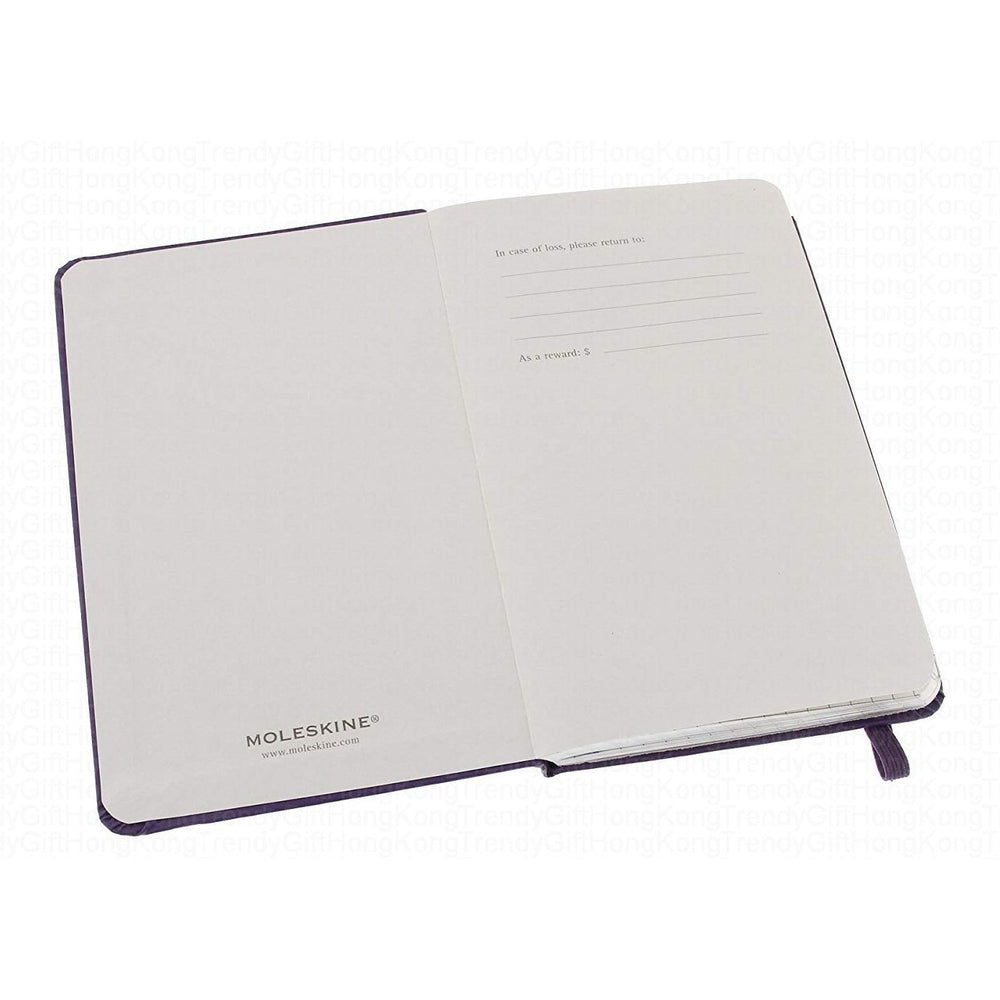 Moleskine Classic Pocket Notebook - Hard Cover 9 x 14 CM trendygifthk