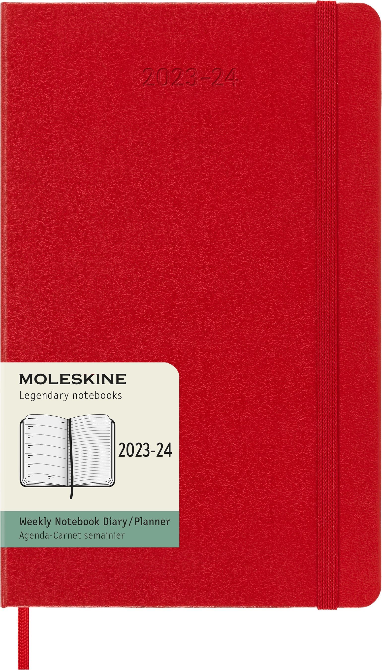 Moleskine 2023-2024 Weekly Planner | Comprehensive 18-Month Organizer