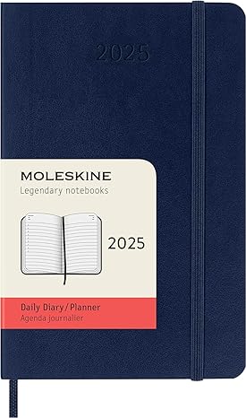 Moleskine Classic 12-Month 2025 Daily Planner, 400 Pages trendygifthk