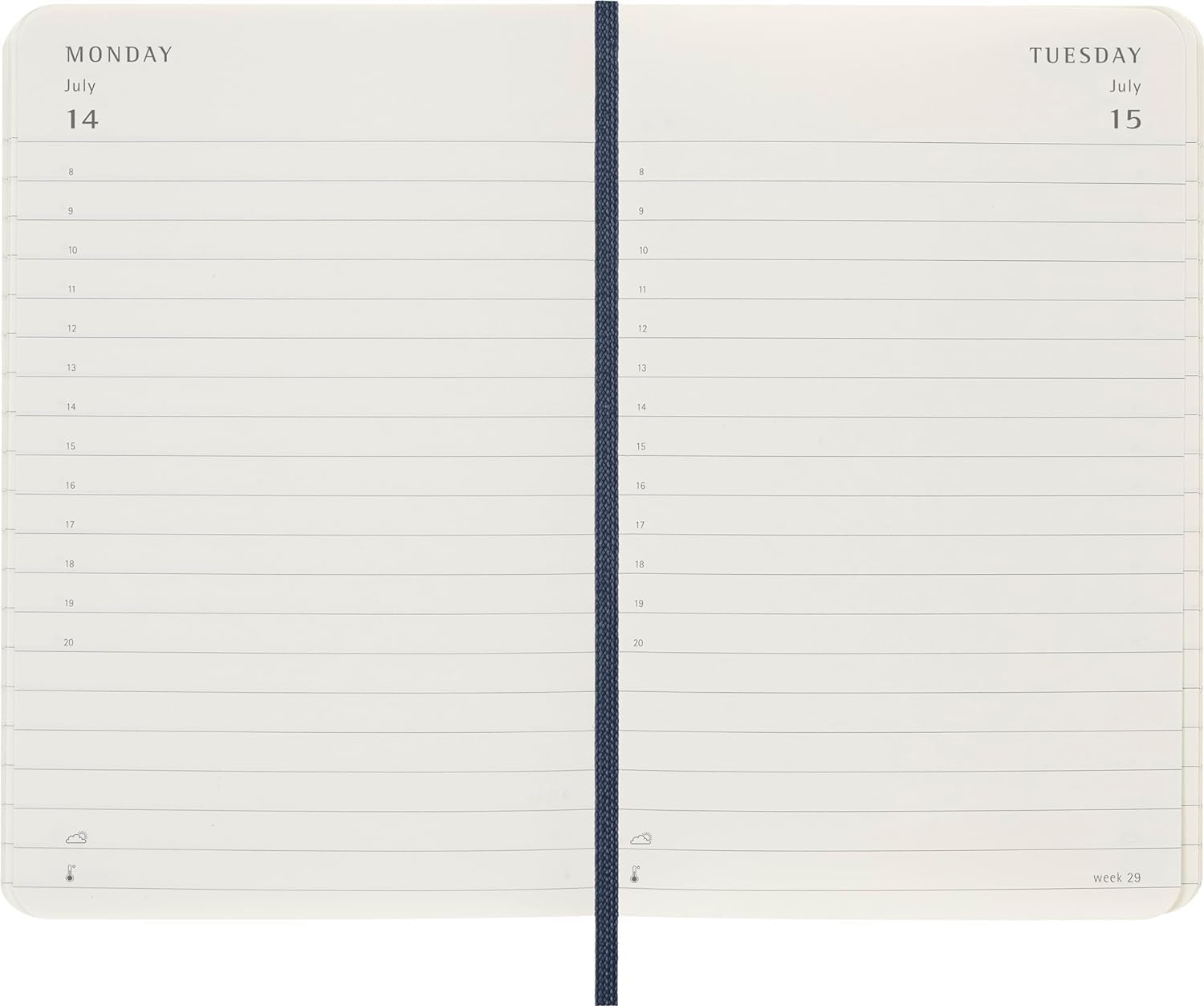 Moleskine Classic 12-Month 2025 Daily Planner, 400 Pages trendygifthk