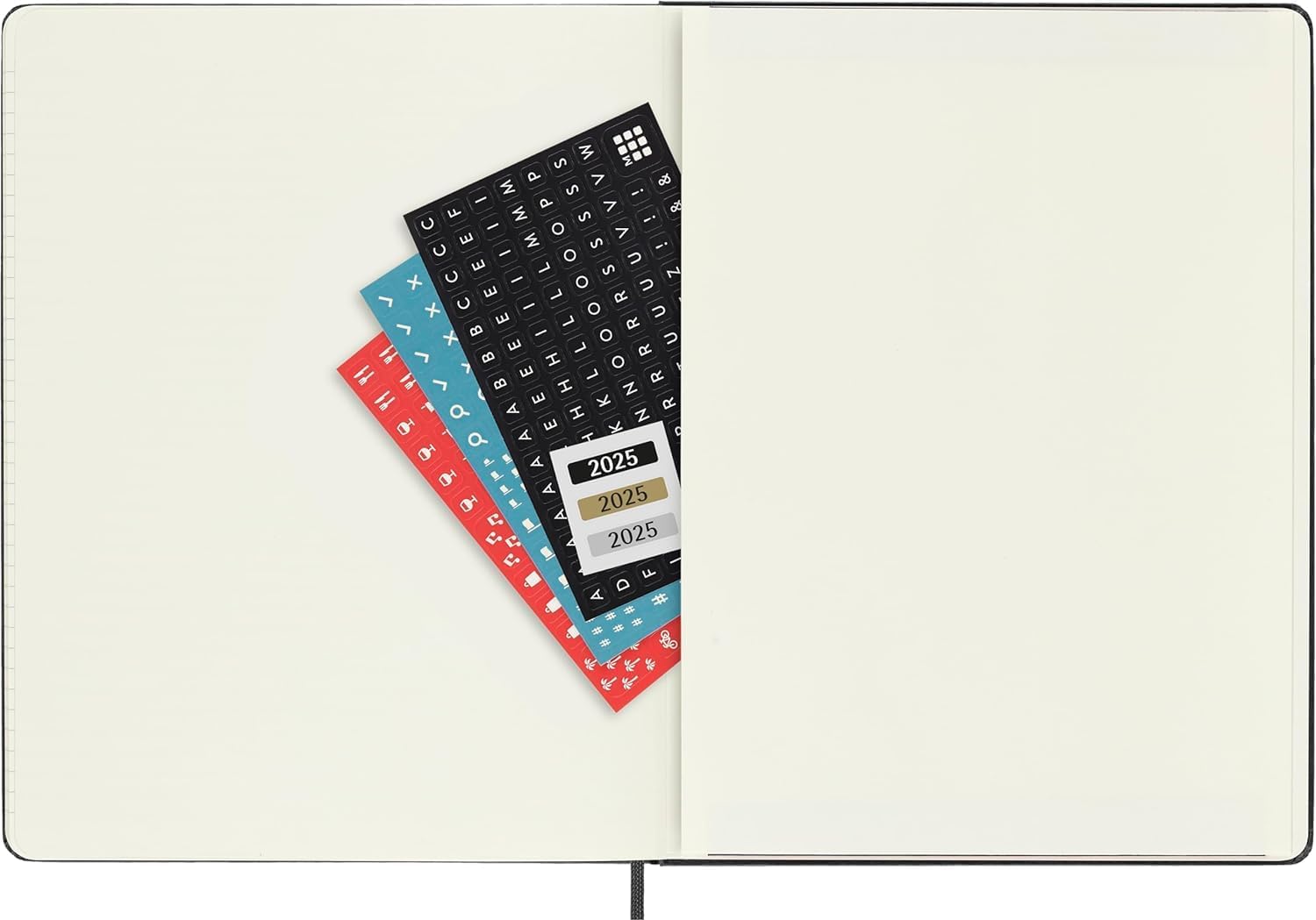 Moleskine PRO 12-Month 2025 Weekly Vertical Planner, Hard Cover, Black, 288 Pages trendygifthk