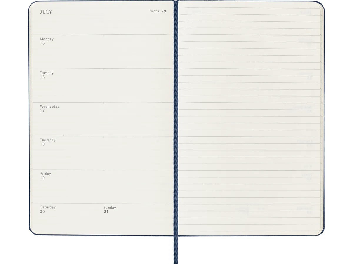 Moleskine Classic 12-Month 2025 Weekly Planner, 144 Pages trendygifthk