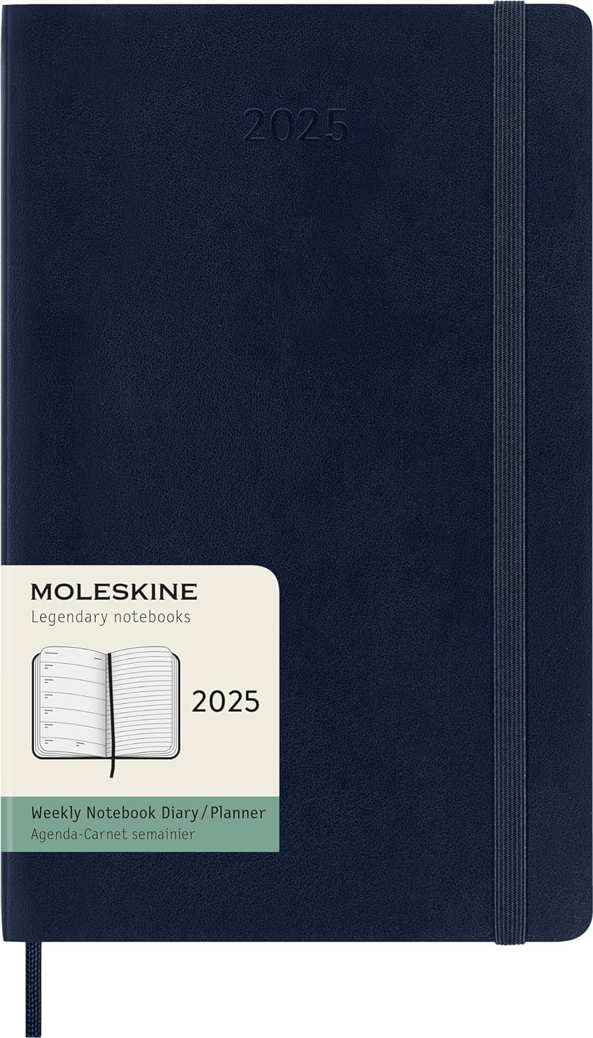 Moleskine Classic 12-Month 2025 Weekly Planner, 144 Pages trendygifthk