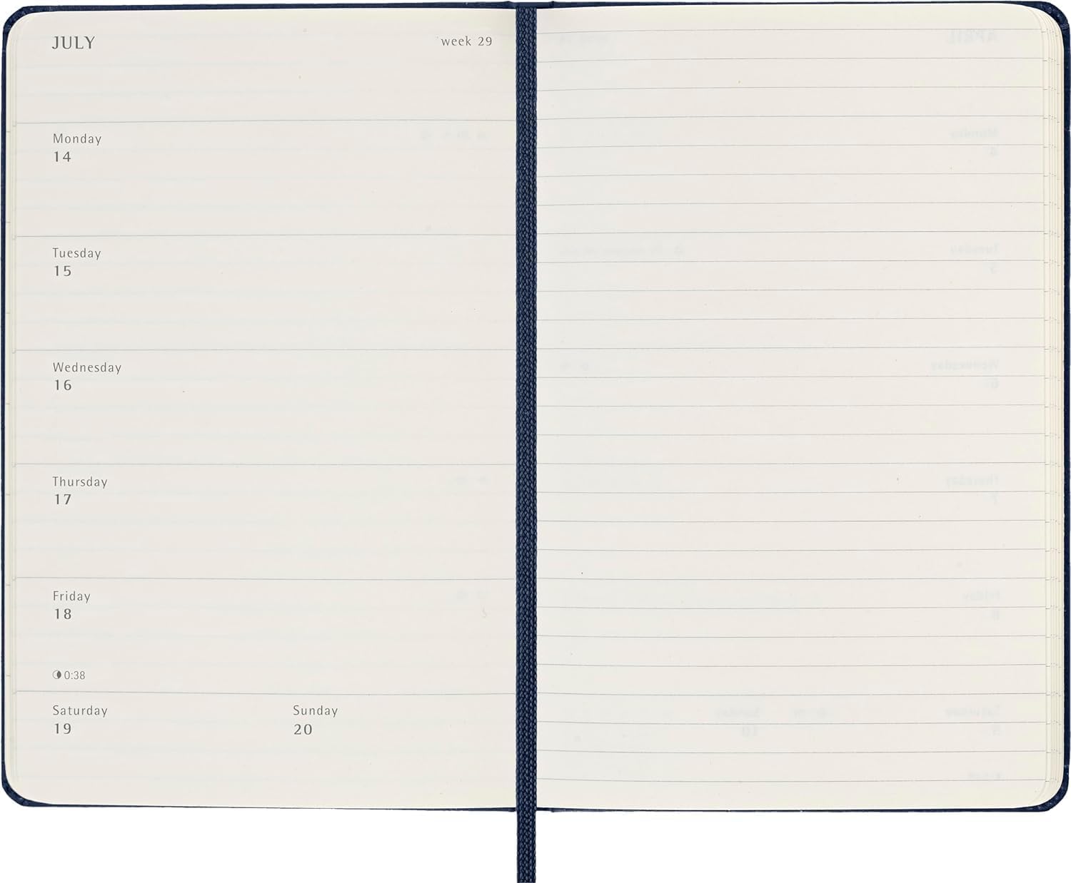 Moleskine Classic 12-Month 2025 Weekly Planner, 144 Pages trendygifthk