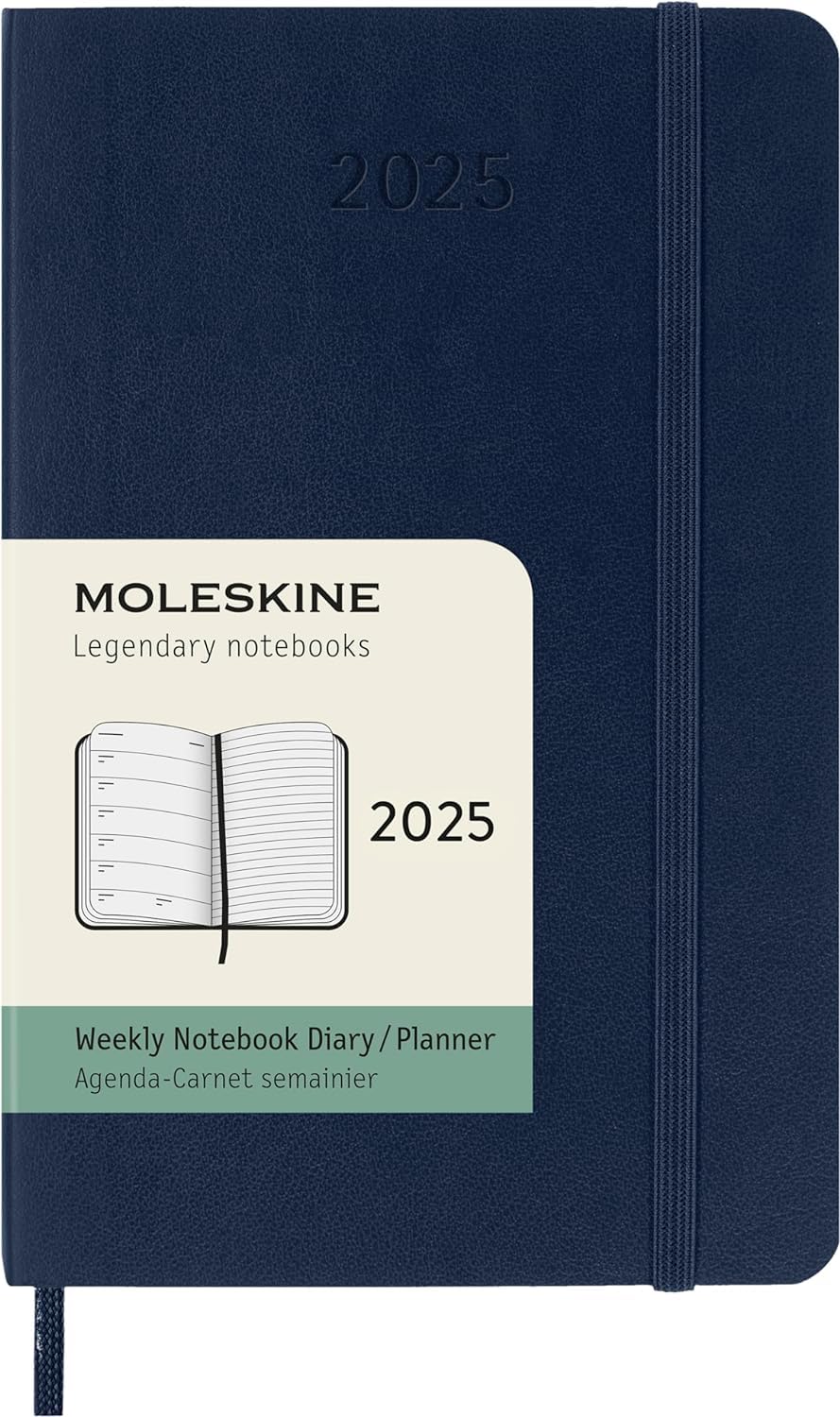 Moleskine Classic 12-Month 2025 Weekly Planner, 144 Pages trendygifthk