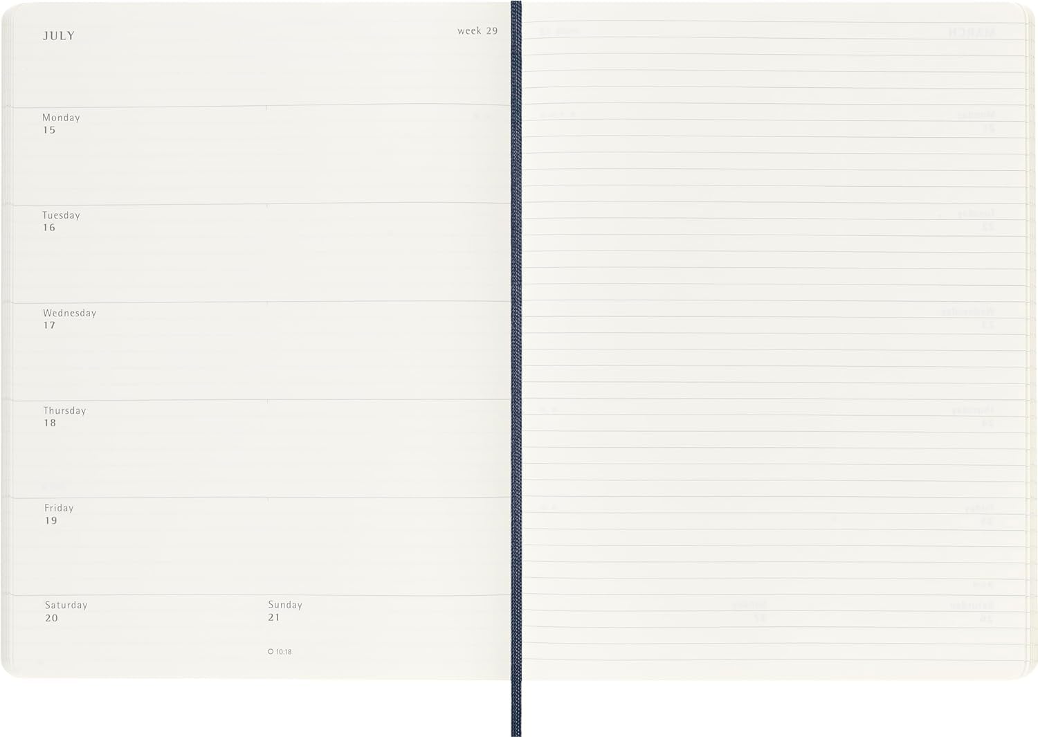 Moleskine Classic 12-Month 2025 Weekly Planner, 144 Pages trendygifthk