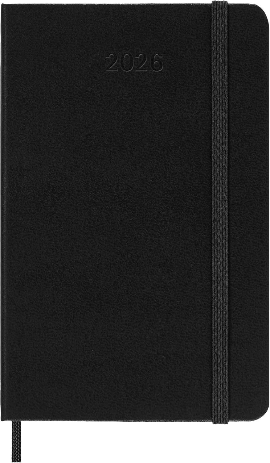 Moleskine Classic 2026 Daily Planner - Black cover, 12 Month