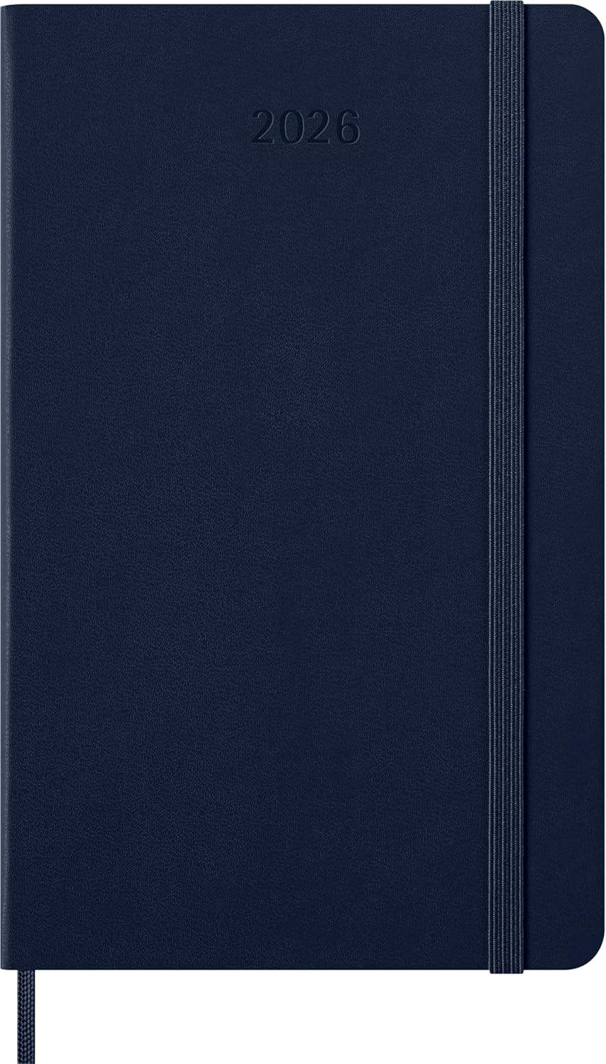 Moleskine Classic 2026 Weekly Planner - Large Size (13x21 cm)