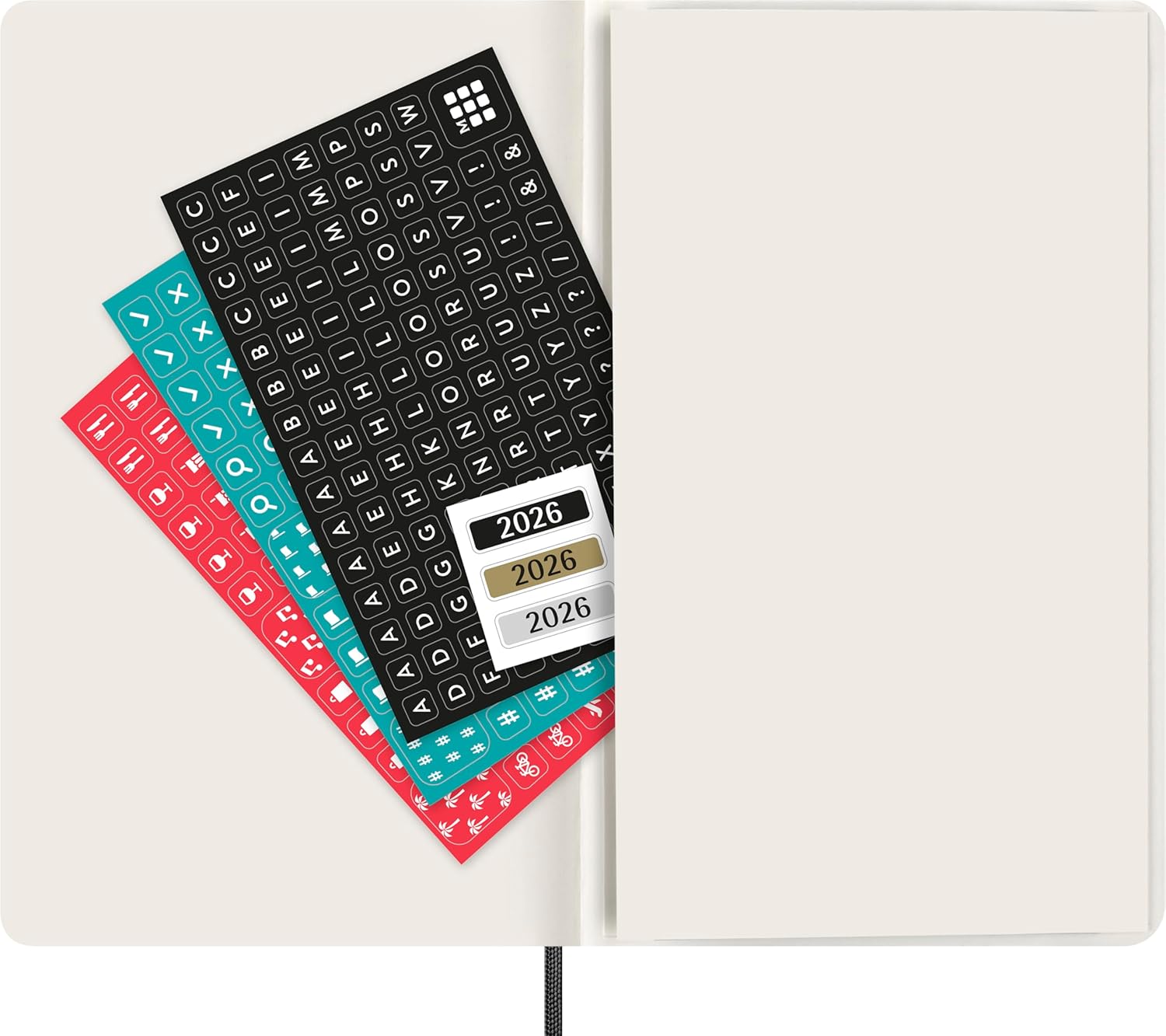 Moleskine Classic 2026 Weekly Planner - Large Size (13x21 cm)