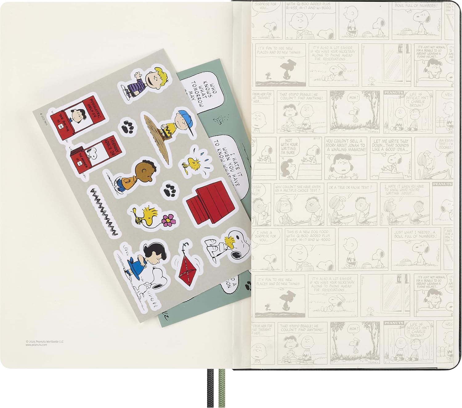 Moleskine Limited Edition Peanuts Charlie Brown & Friends Notebook - Large, Ruled, Hard Cover trendygifthk