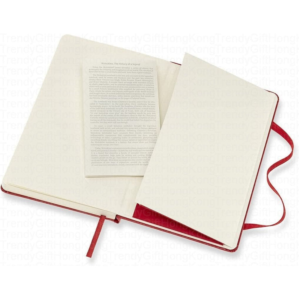 Moleskine Classic Pocket Notebook - Hard Cover 9 x 14 CM trendygifthk