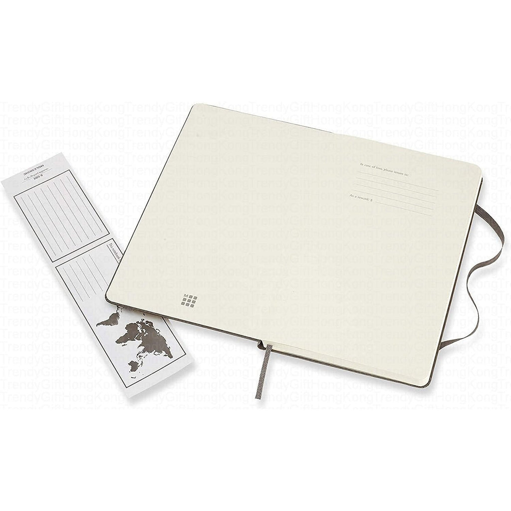 Moleskine Classic Notebook - Large Hardcover - 13 x 21 CM trendygifthk