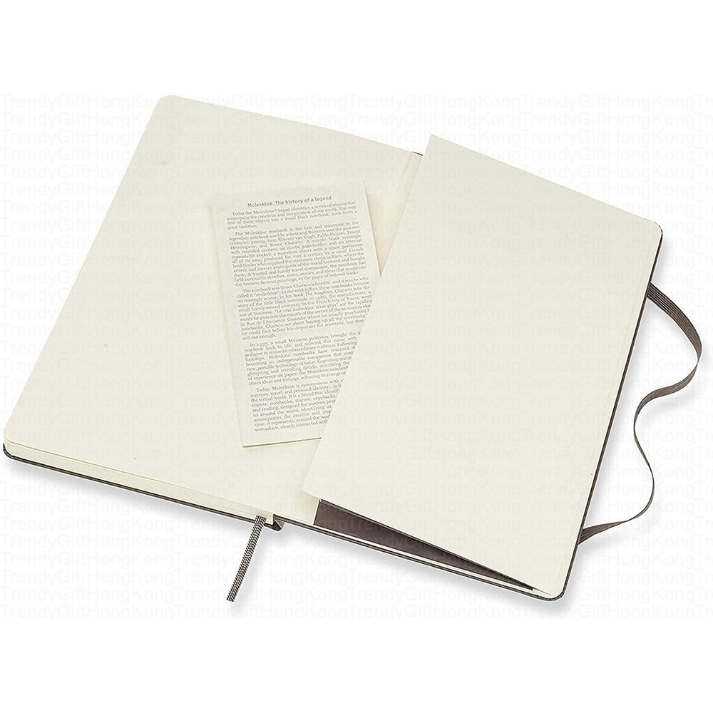Moleskine Classic Notebook - Large Hardcover - 13 x 21 CM trendygifthk