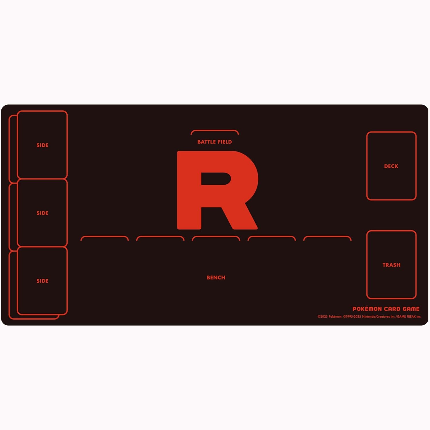 Pokémon TCG Playmat Case Team Rocket & Rubber Playmat Team Rocket trendygifthk