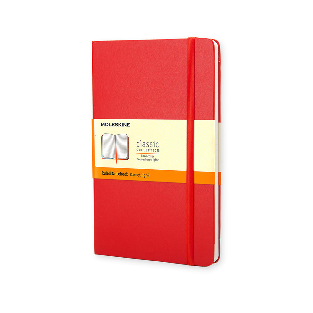 Moleskine Classic Notebook - Large Hardcover - 13 x 21 CM trendygifthk