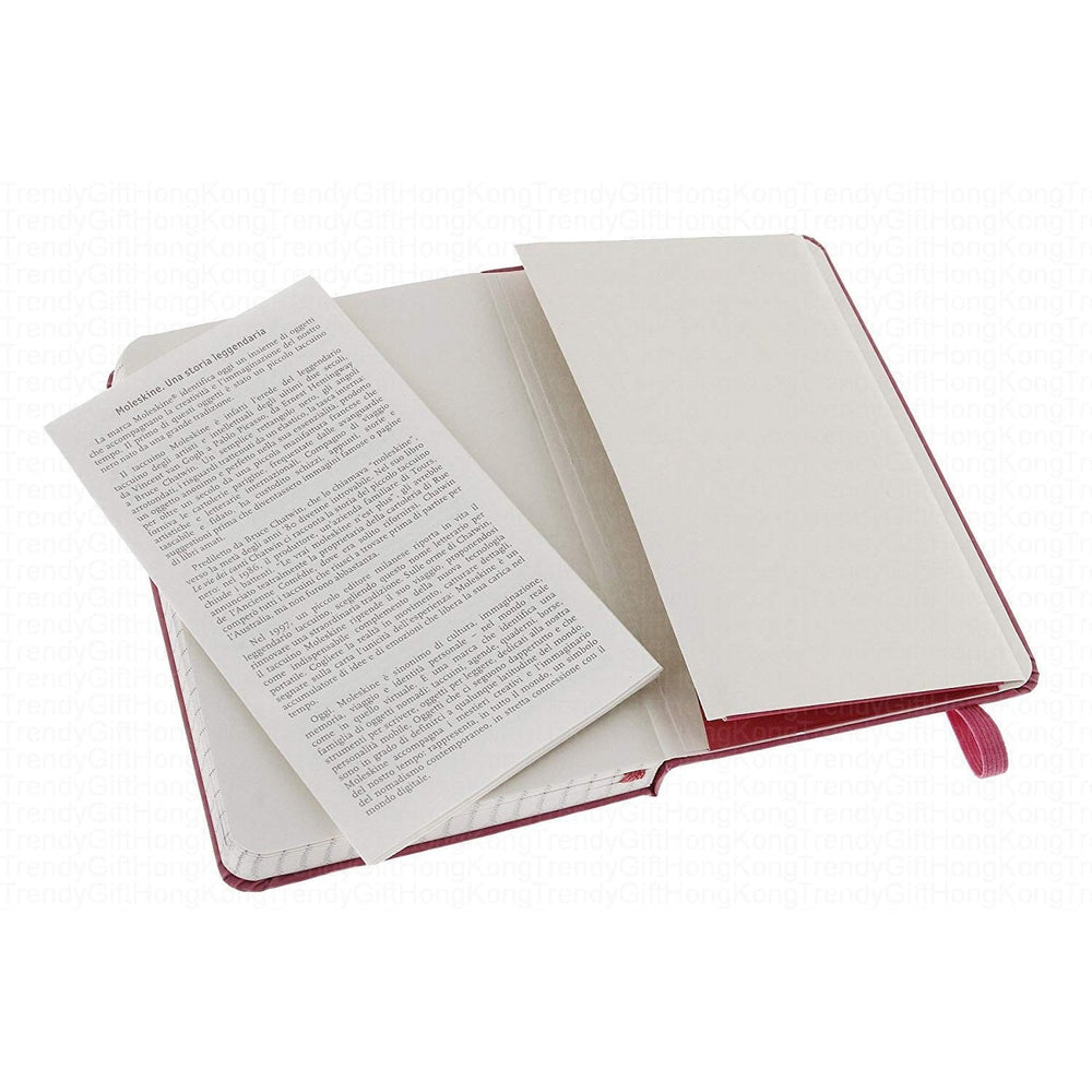 Moleskine Classic Pocket Notebook - Hard Cover 9 x 14 CM trendygifthk