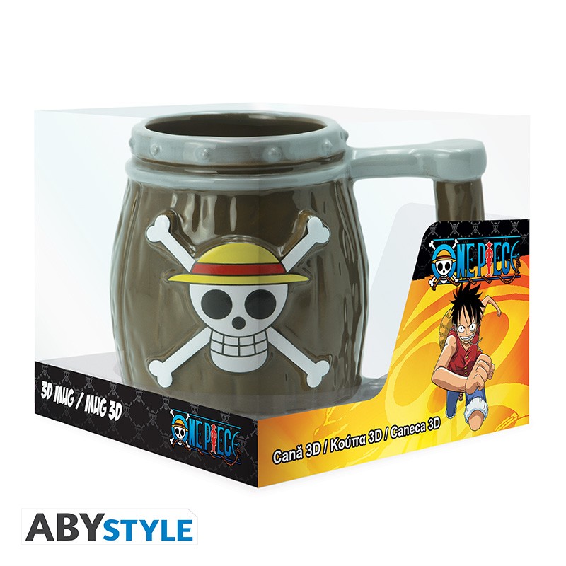 ABYstyle's One Piece 3D Mug - The Thrilling Barrel Adventure Mug trendygifthk