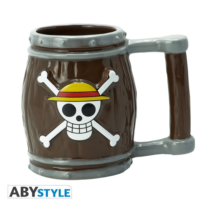 ABYstyle's One Piece 3D Mug - The Thrilling Barrel Adventure Mug trendygifthk