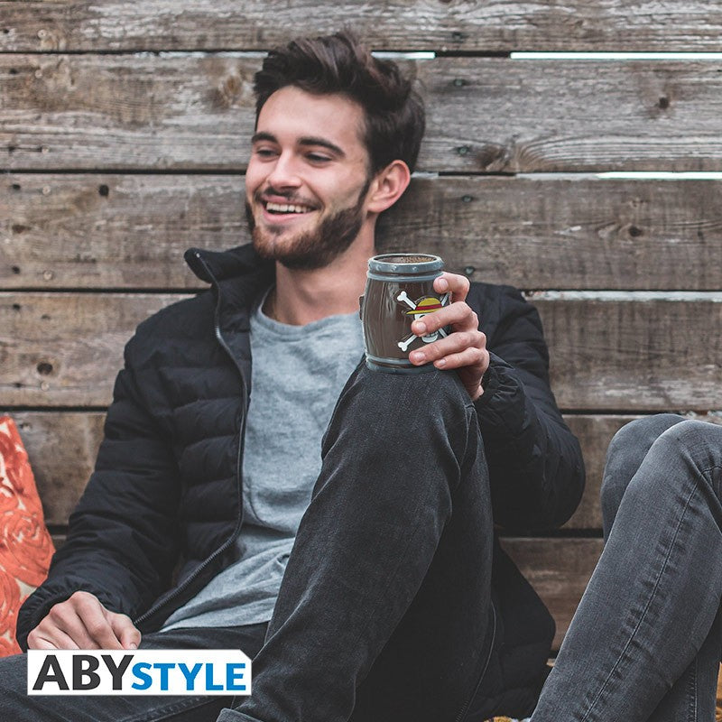 ABYstyle's One Piece 3D Mug - The Thrilling Barrel Adventure Mug trendygifthk