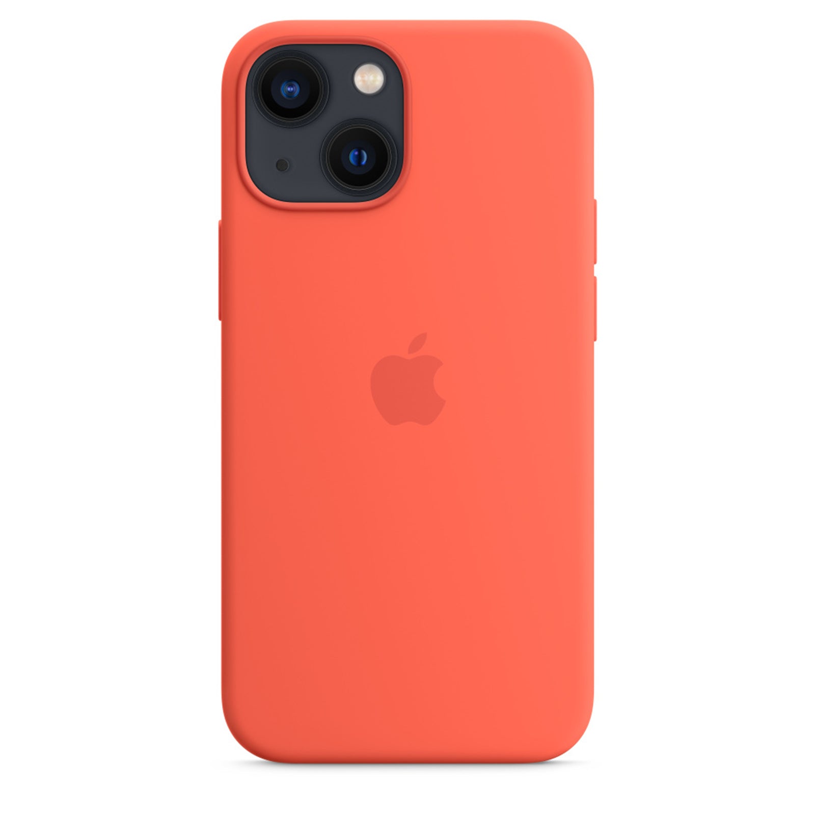 Apple iPhone 13 mini Silicone Case with MagSafe - Nectarine Secondary image