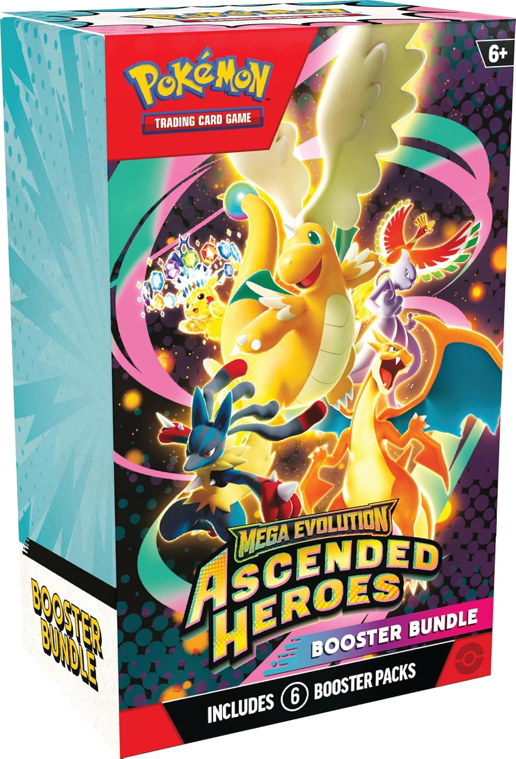 Pokémon TCG Mega Evolution—Ascended Heroes Booster Bundle 6 Packs trendygifthk