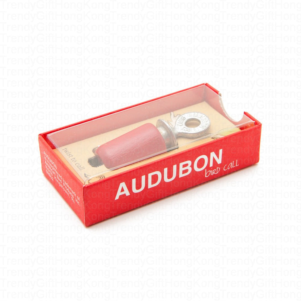 Audubon Bird Call - Classic Red/Natural Birch - Handcrafted in USA trendygifthk