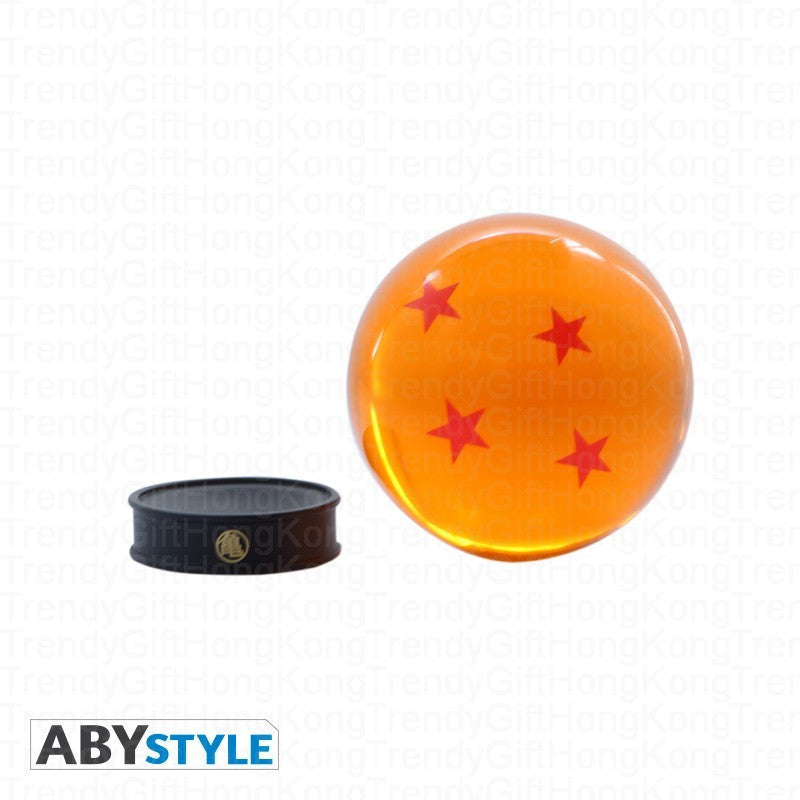 Authentic 75mm 4-Star Dragon Ball Collectible with Base | Limited Edition trendygifthk