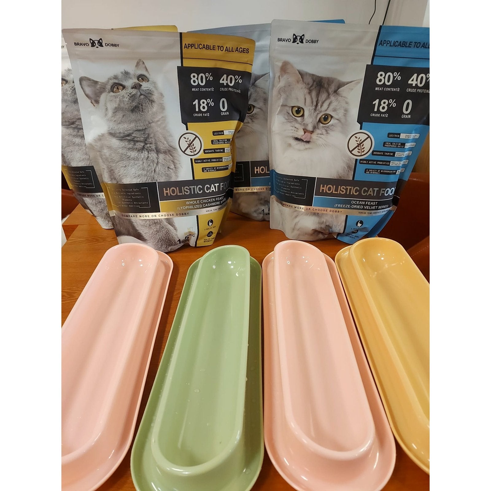 Dobby Fish BRAVO DOBBY Holistic Cat Food - Seafood Delight | Lyophilized Cashmere ...