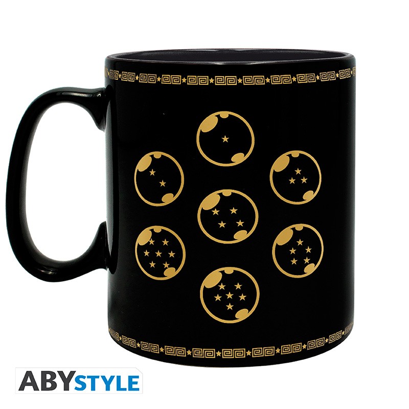 DRAGON BALL: 460ml Golden Shenron & Dragon Balls Mug - Quench with Mystic Powers trendygifthk
