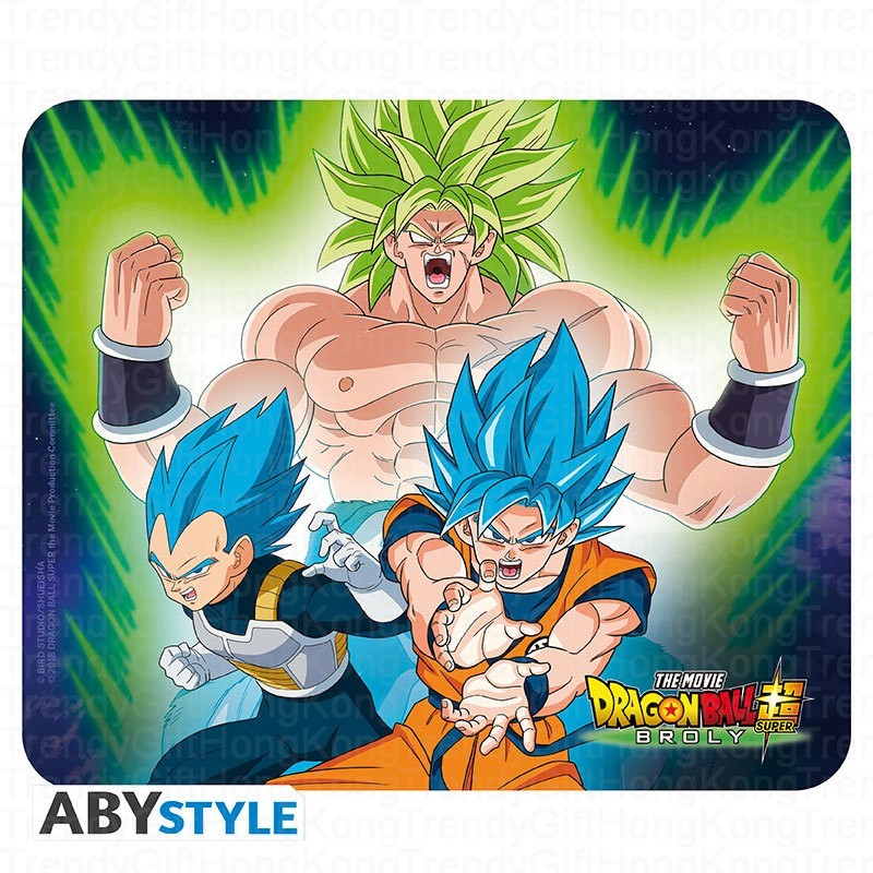 DRAGON BALL BROLY - Flexible Mousepad Broly VS Goku & Vegeta trendygifthk