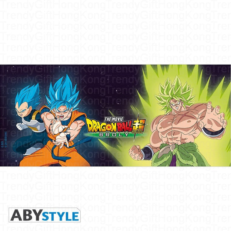 ABYstyle Dragon Ball Super Broly ceramic mug with Goku, Vegeta and Broly, 320 ml