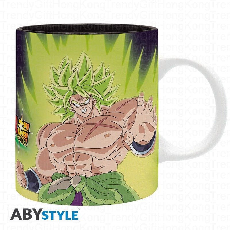 ABYstyle Dragon Ball Super Broly ceramic mug with Goku, Vegeta and Broly, 320 ml